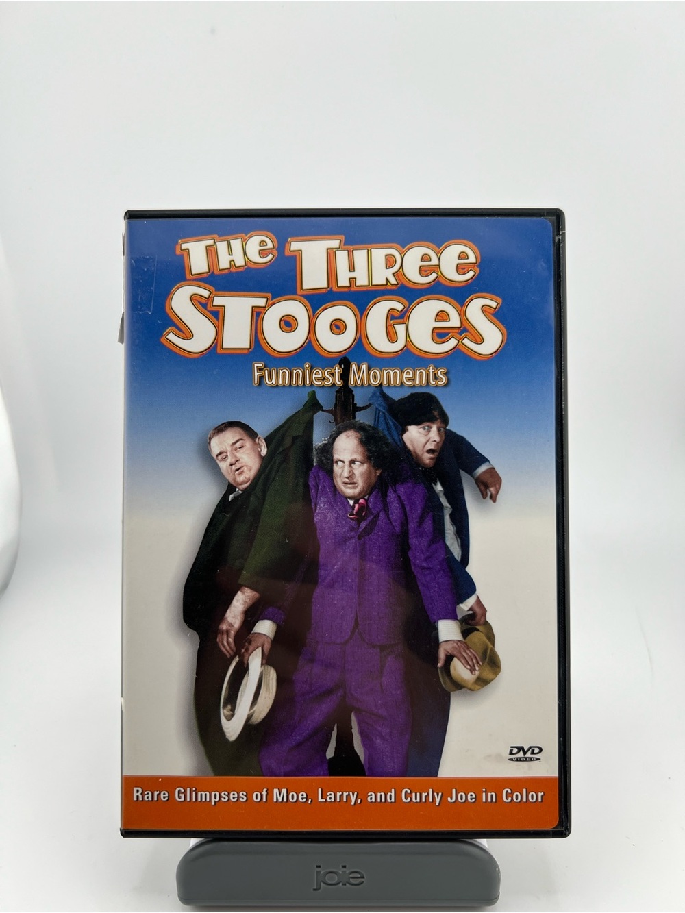 The Three Stooges Funniest Moments DVD Classic Comedy Rare Color Glimpses